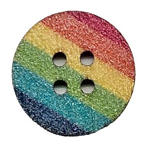 Trknapp 4 Hl 18 mm Rainbow - 18664-28-0001