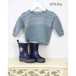 Strikkeopskrifter Baby No. 66 Hjertegarn