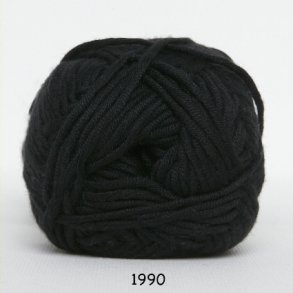  Hjertegarn Blend Bamboo -  fv 1990 Sort
