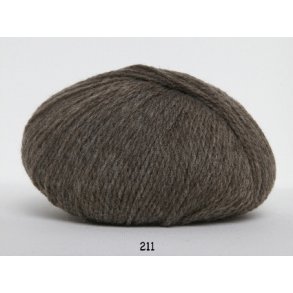 Hjerte Fine Highland Wool - Uldgarn - Hjertegarn - fv 211 Lys Brun