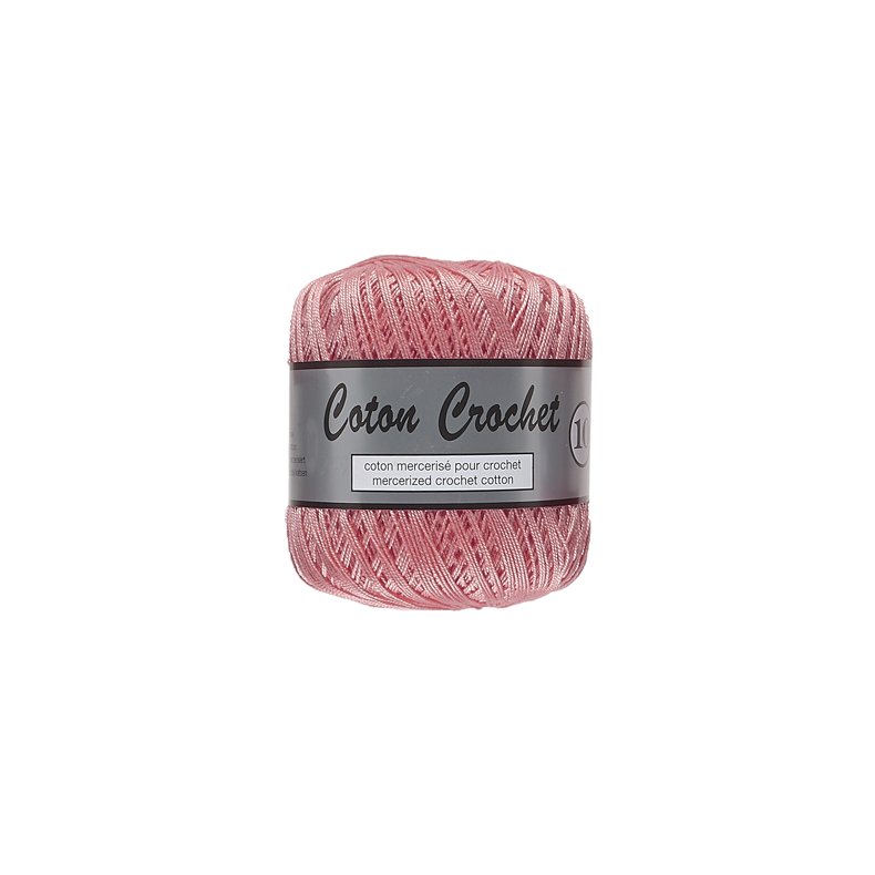 Merceriserat Bomullsgarn Coton Crochet Lammy Yarn Fv 214 Koral