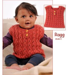 Baby strikkeopskrift Ragg og Incawoll no 23