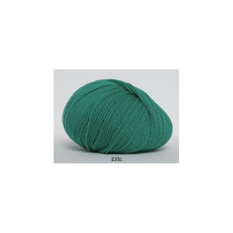 Hjerte Fine Highland Wool - ullgarn - Hjertegarn - fv 2351 Grs Grn