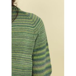 2402/ Albertine - Strikkeopskrift - Strikkekit