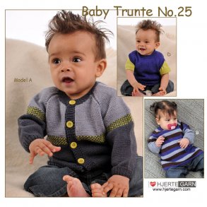 Baby strikkeopskrift Trunte no 25