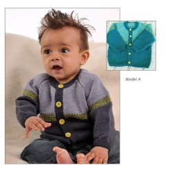 Baby strikkeopskrift Trunte no 25