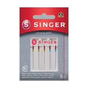 SINGER Universalnlar Blandade Storlekar 5-pack