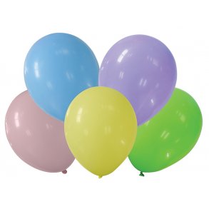Ballonger - 30 st Latex 23 cm Pastell - 253028