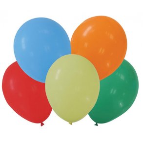 Ballonger - 30 st 23 cm flerfrgade - 253029
