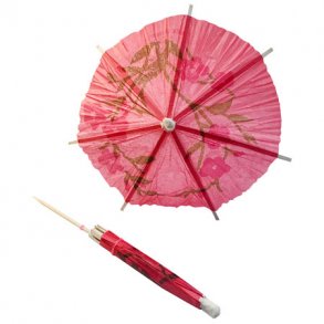 Paraplyer, papper och tr 6 st - 253058