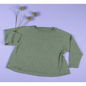 Hjertegarn Strikkekit/Strikkeopskrift 2566/Miranda opskrift med Organic 350