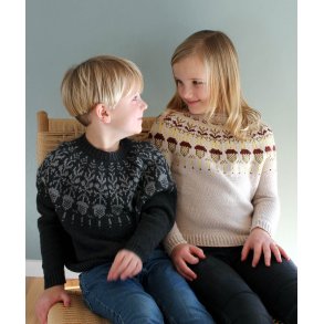 Strikkeopskrift/Strikkekit 2602 Saga & Sander All Seasons Garn