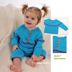 Babyopskrift nr 27 Blend Bamboo.