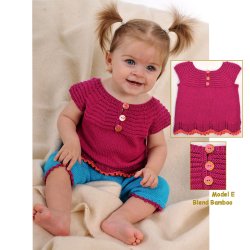 Babyopskrift nr 27 Blend Bamboo.