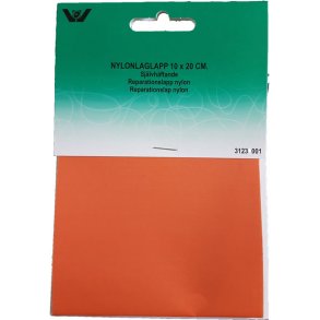  Reparationslapp Sjlvhftande Nylon 10 x 20 cm - Orange