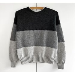 Strikkeopskrift/Strikekit Model 2749 Alva Sweater Str.(s-3xl)