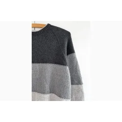 Strikkeopskrift/Strikekit Model 2749 Alva Sweater Str.(s-3xl)