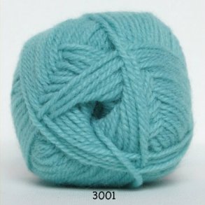 Akrylgarn - Jette Akrylgarn Hjertegarn - fv  3001 Turkos