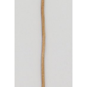 Ldersnor 2 mm Natur/Brun
