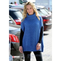 Poncho Strikkekit - 313286