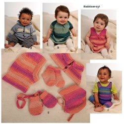 Baby strikkeopskrift Trunte no.32