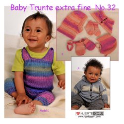 Baby strikkeopskrift Trunte no.32