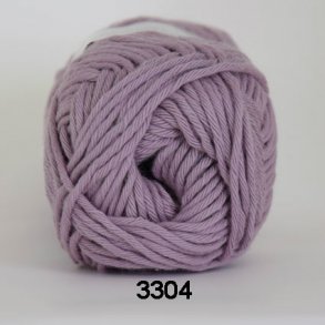 Cotton 8/8 Hjertegarn - fv 3304 Gammal Rosa