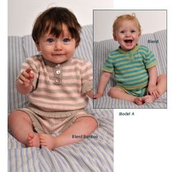 Baby strikkeopskrift Blend Bamboo no 34