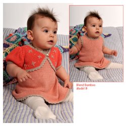 Baby strikkeopskrift Blend Bamboo no 34