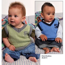 Baby strikkeopskrift Blend Bamboo no 34