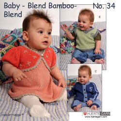 Strikke opskrift Blend Bamboo no. 34