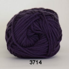 Cotton 8/8 Hjertegarn - fv 3714 Mrk Lilla