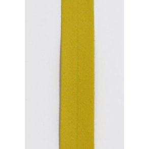 Kantband/Snedsl Bomull 20 mm Bredd Fv 0102 Gul
