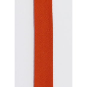 Kantbnd/Skrbnd Bomuld 20 mm Bredde Fv 1272 Mrk Orange