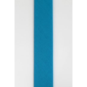 Kantbnd/Skrbnd Bomuld 20 mm Bredde Fv 1283 Turkis