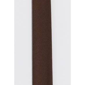 Kantbnd/Skrbnd Bomuld 20 mm Bredde Fv 4187 Chokolade Brun