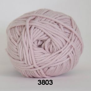 Cotton 8/8 Hjertegarn - fv 3803 Ljus Rosa