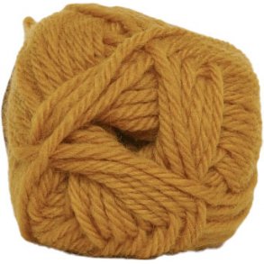Tjock Ragg Strumpgarn Hjertegarn -  fv 3810  Curry