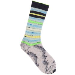 Superba Hottest Socks Ever Rico Design Flerfarvet strmpegarn fv 006