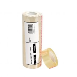 Kontortape 33m x 19mm PP - 390400