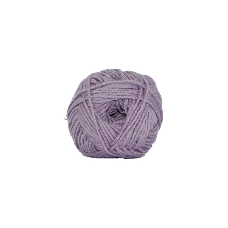 Hjertegarn Merino Cotton - fv 3906 Ljus Lavendel