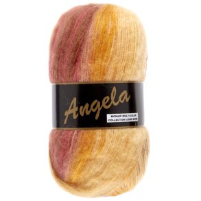 Angela Flerfarvet Garn med Mohair Lammy Fv 402