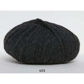 Hjerte Fine Highland Wool - Uldgarn - Hjertegarn -  fv 403 Koks Gr