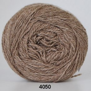 Hjertegarn Organic 350 -fv 4050 Mrk beige
