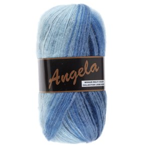 Angela Flerfarvet Garn med Mohair Lammy Fv 409