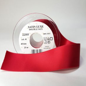 Satin bnd - Mrk  Rd satin bnd - nr 41
