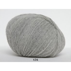 Hjerte Fine Highland Wool - Uldgarn - Hjertegarn - fv 434 Lys Gr