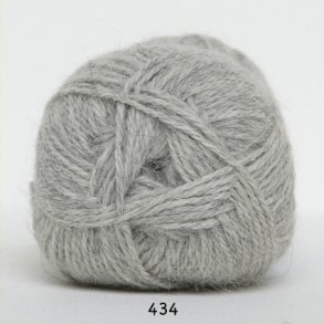 Hjerte Alpaca - Alpaca ullgarn - fv 434 Ljus Gr