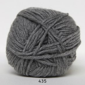 Hjertegarn Extrafine Merino 90 Garn - fv 435 Mellangr