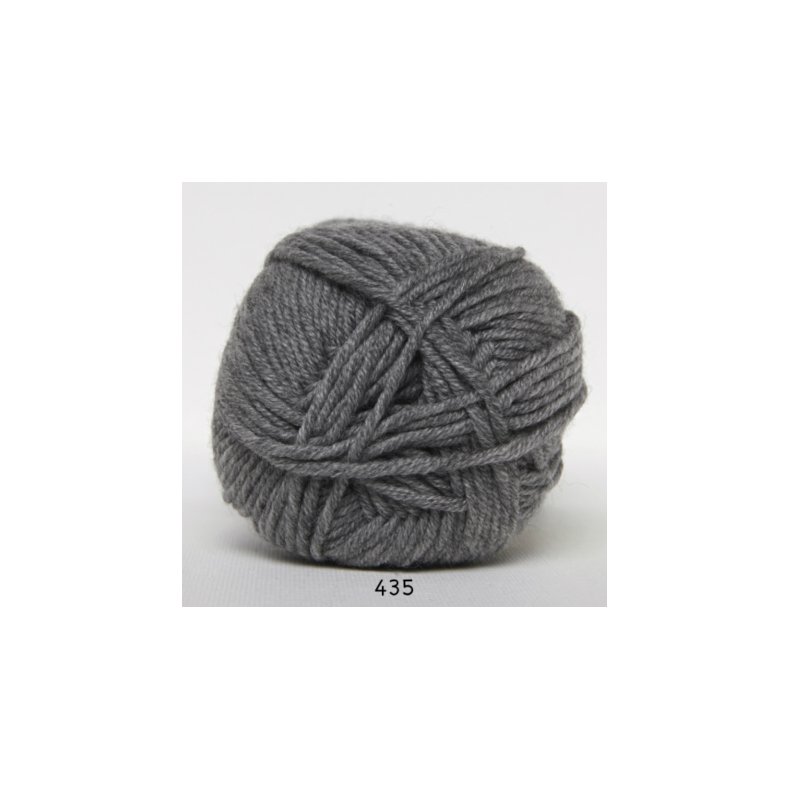 Hjertegarn Extrafine Merino 90 Garn - fv 435 Mellangr